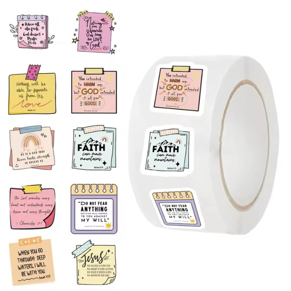 Feel Blessed & Confident | 150 pcs | Motivational Inspirational Stickers